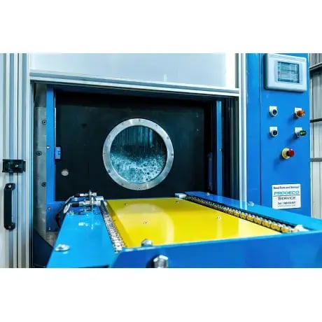 TYPHOON®-TSI is a parts washer manufactured specially for the cleaning and drying of complex parts and hard to reach crevices